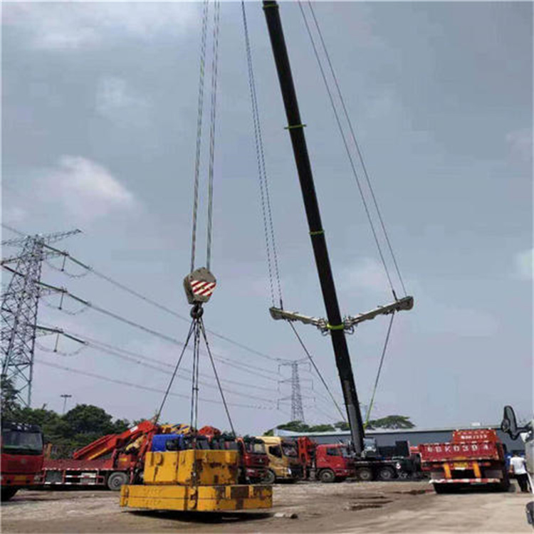 雅星镇风电设备吊装